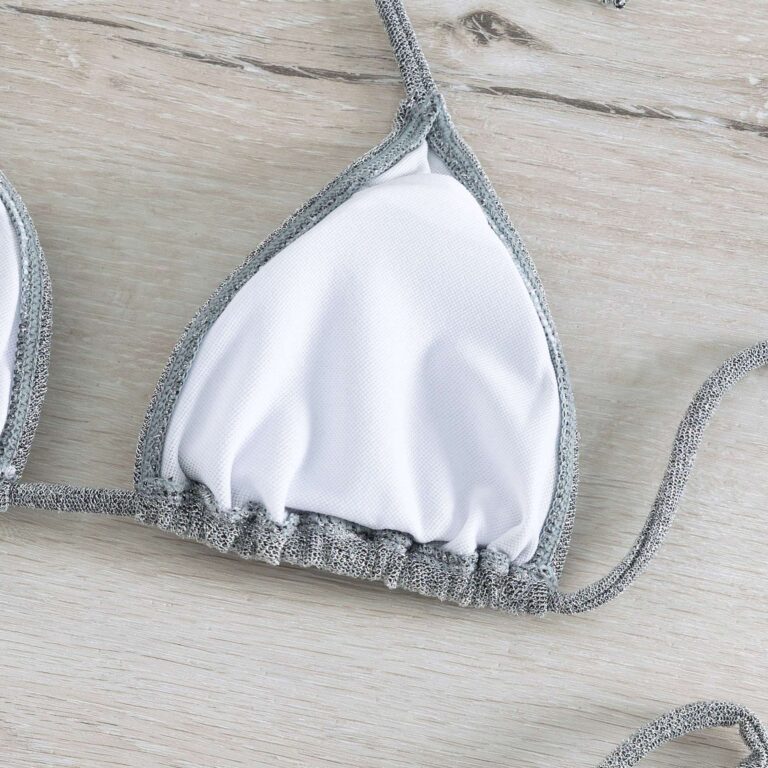Women In European And American Triangular Split Swimsuit - Image 2
