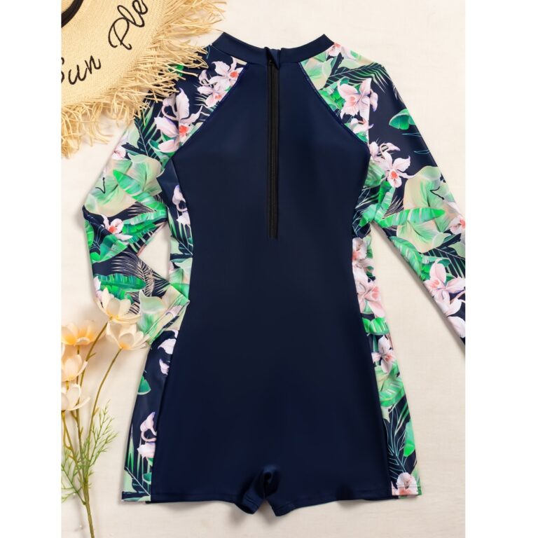 New Bikini Conservative Skinny Sunscreen One Piece Swimsuit – Image 5