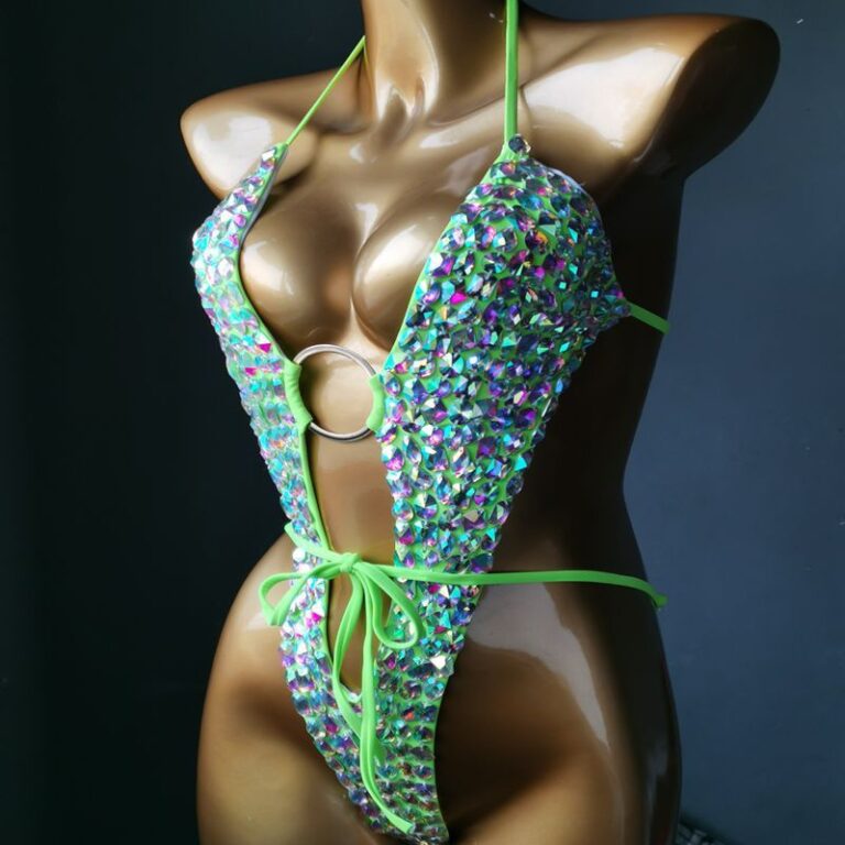 Women's High-end Diamond Nightclub Swimsuit Bikini - Image 3