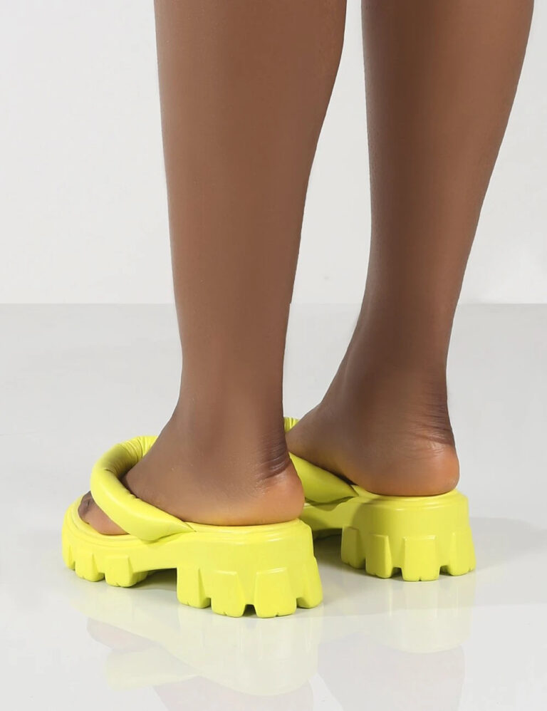 Thick-soled Slippers Women Wear High Roman Shoes In Summer – Image 5