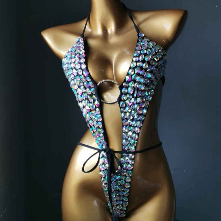 Women's High-end Diamond Nightclub Swimsuit Bikini - Image 2