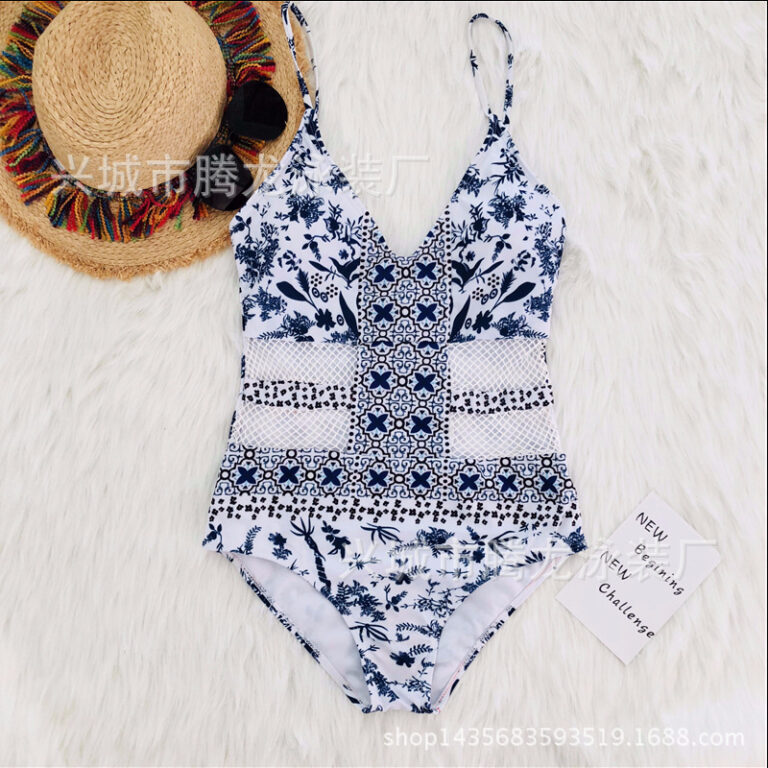 The one-piece swimsuit woman's swimsuit is sexy - Image 2