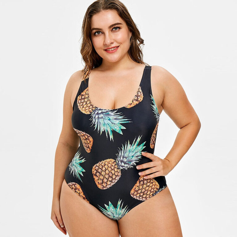 Maillot de bain une pièce triangle grande taille