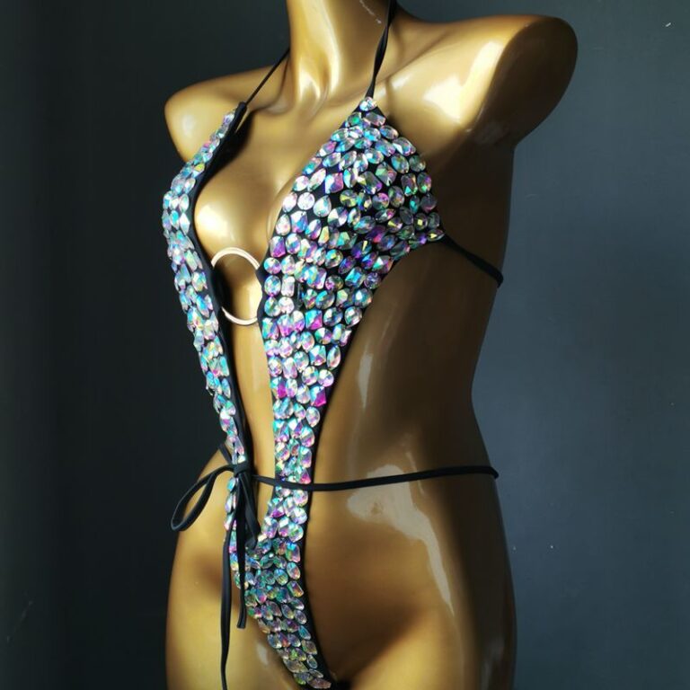 Women's High-end Diamond Nightclub Swimsuit Bikini - Image 6