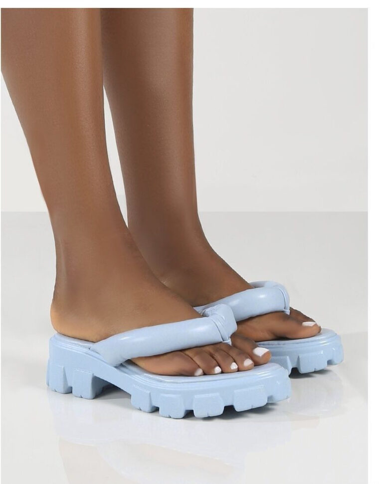 Thick-soled Slippers Women Wear High Roman Shoes In Summer – Image 7