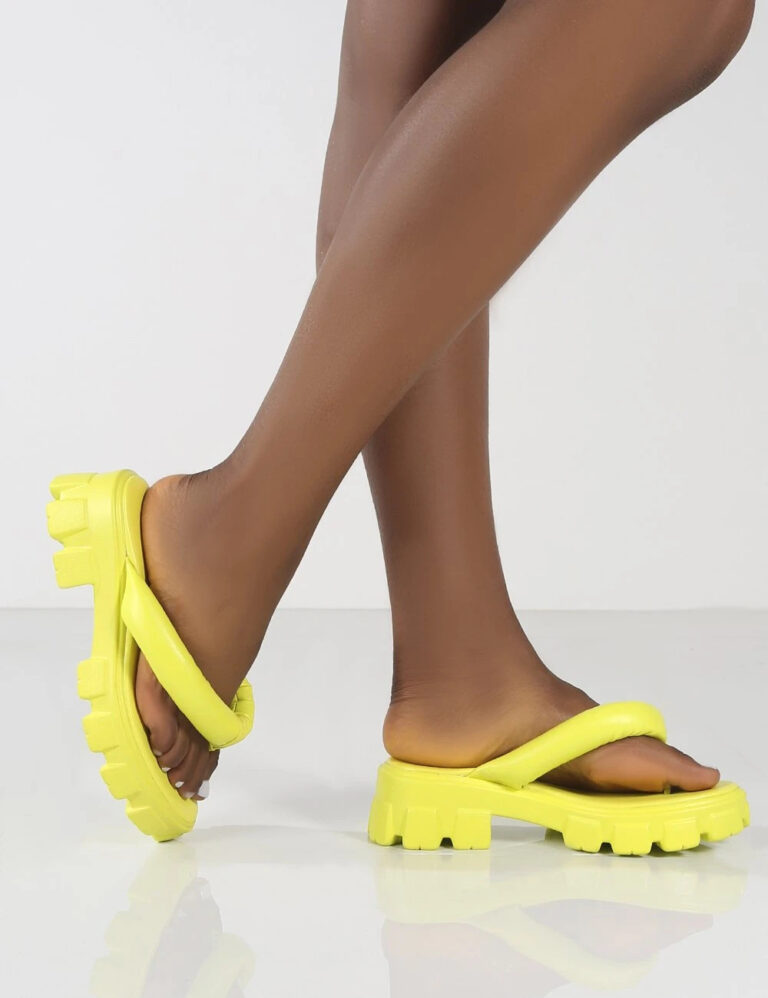 Thick-soled Slippers Women Wear High Roman Shoes In Summer – Image 6