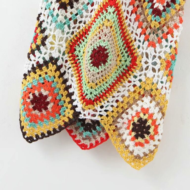 Handmade crochet dress - Image 6