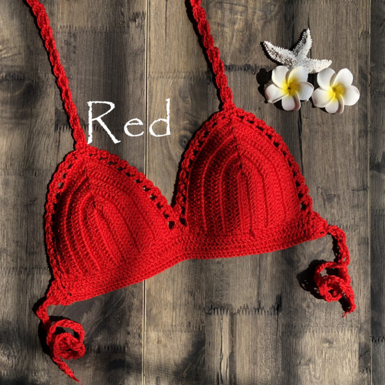 European And American Crocheted Bikini - Image 7