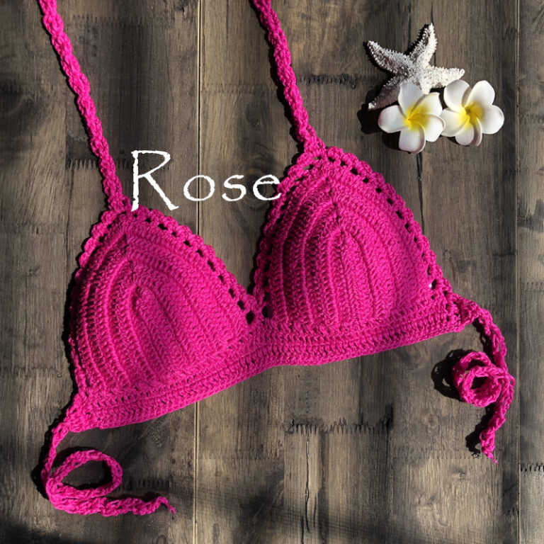 European And American Crocheted Bikini - Image 2
