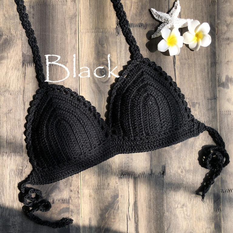 European And American Crocheted Bikini - Image 6