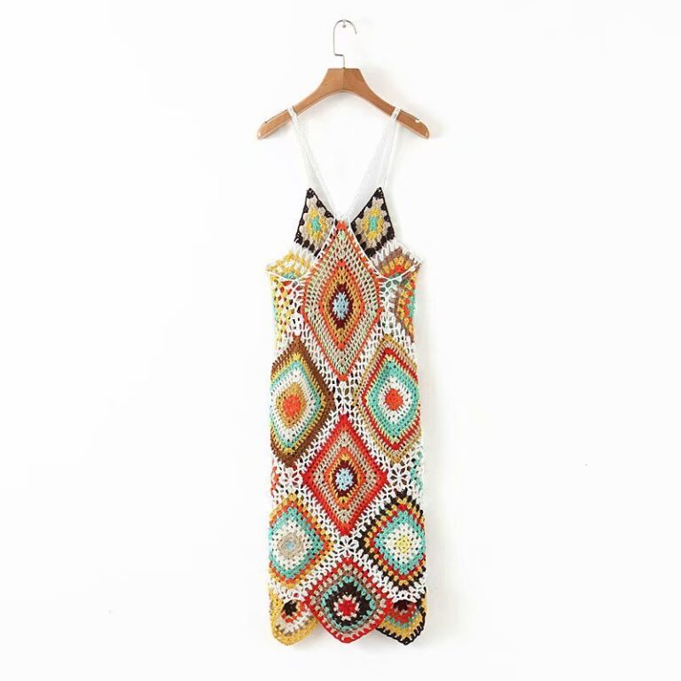 Handmade crochet dress - Image 2