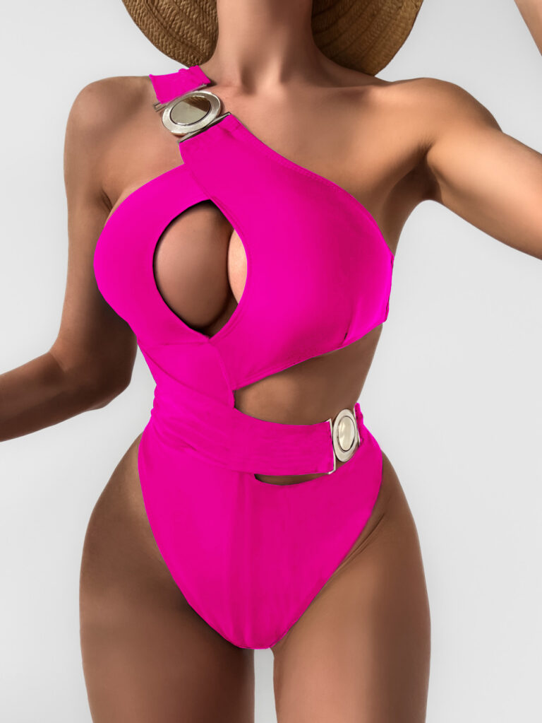 European And American New Solid Color Bikini - Image 4