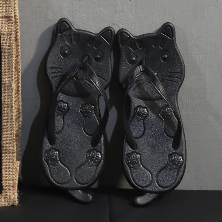 Creative Cartoon Flipflops Women Wear Sandals And Slippers Net Red Flip Flops Flat Beach Slippers Summer - Image 2