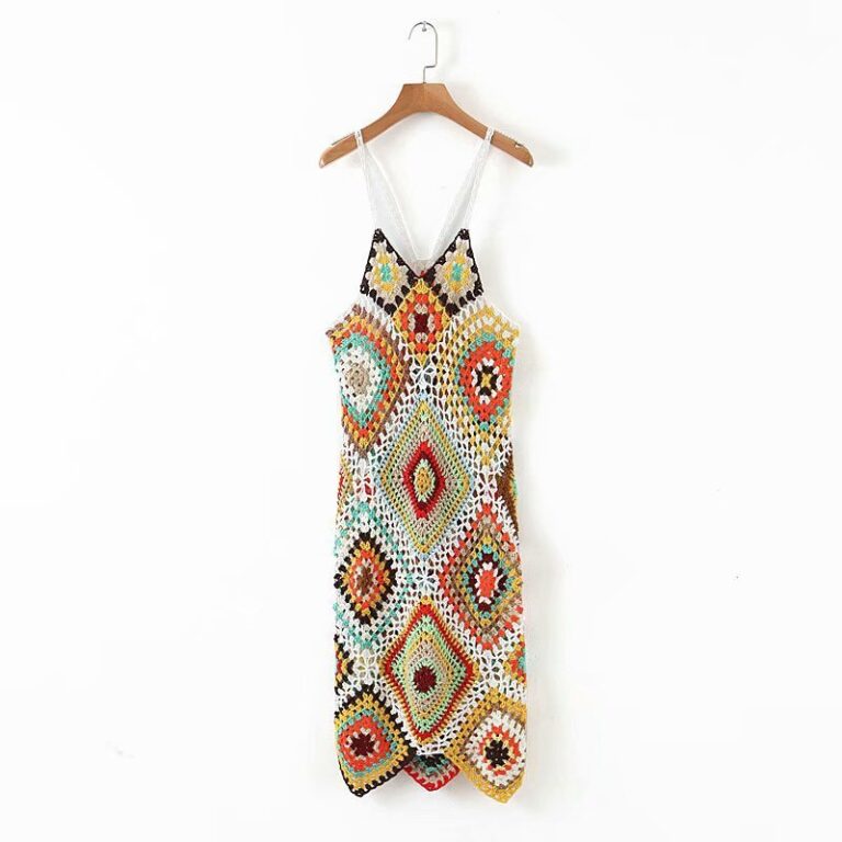 Handmade crochet dress