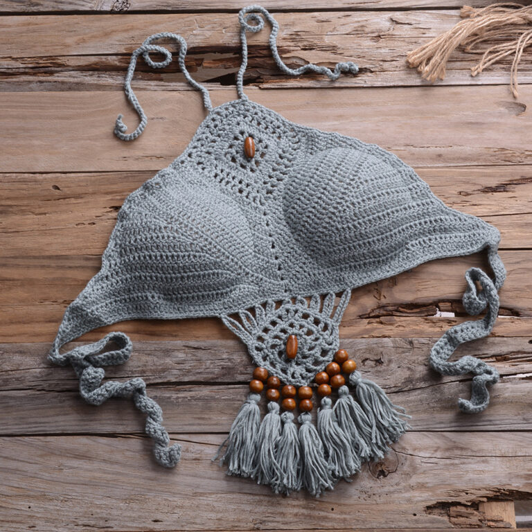 Fringed bohemian swimsuit – Image 10