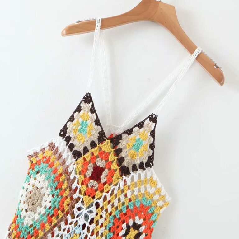 Handmade crochet dress - Image 5