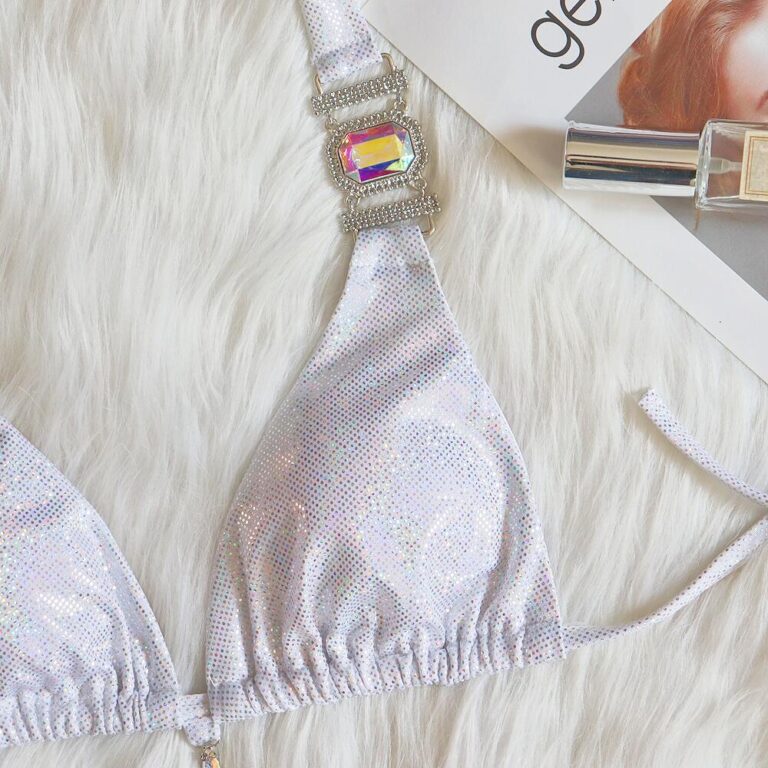 Ties Halter Bikini Glitter Set - Image 4