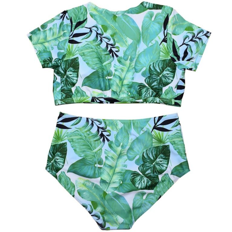 Stylish Plus Size Split Swimsuit Veil – Image 2