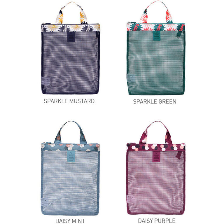 Sac de rangement en maille pour maillots de bain Summer Swimming Beach Bag