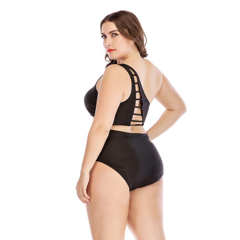High waist plus size swimsuit – Image 2