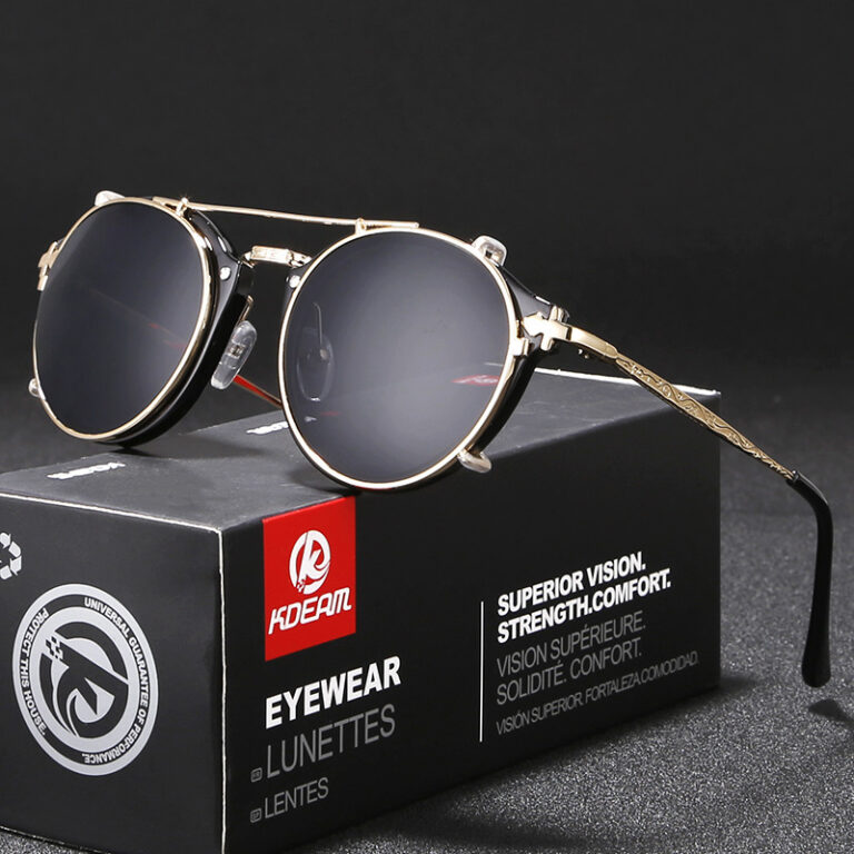 Lunettes de soleil rondes pour femmes