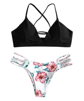 Bikini à fleurs