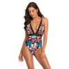 deep v swimsuit one piece