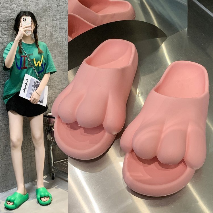 New Street Shooting Fashion Thick Sole EVA Slippers - Image 5