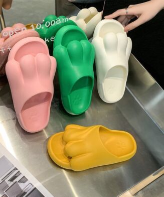 Nouveau Street Shooting Fashion Thick Sole EVA Slippers