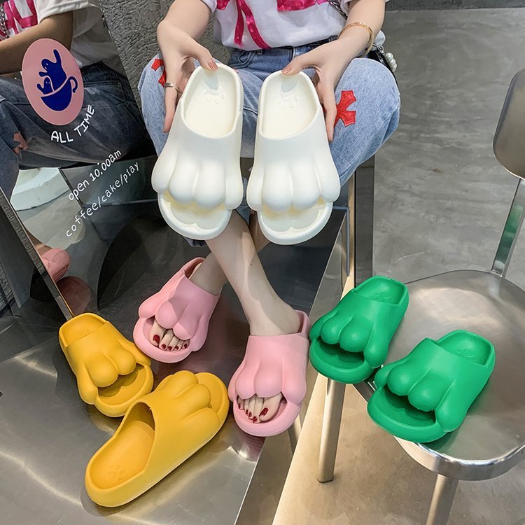 New Street Shooting Fashion Thick Sole EVA Slippers - Image 2