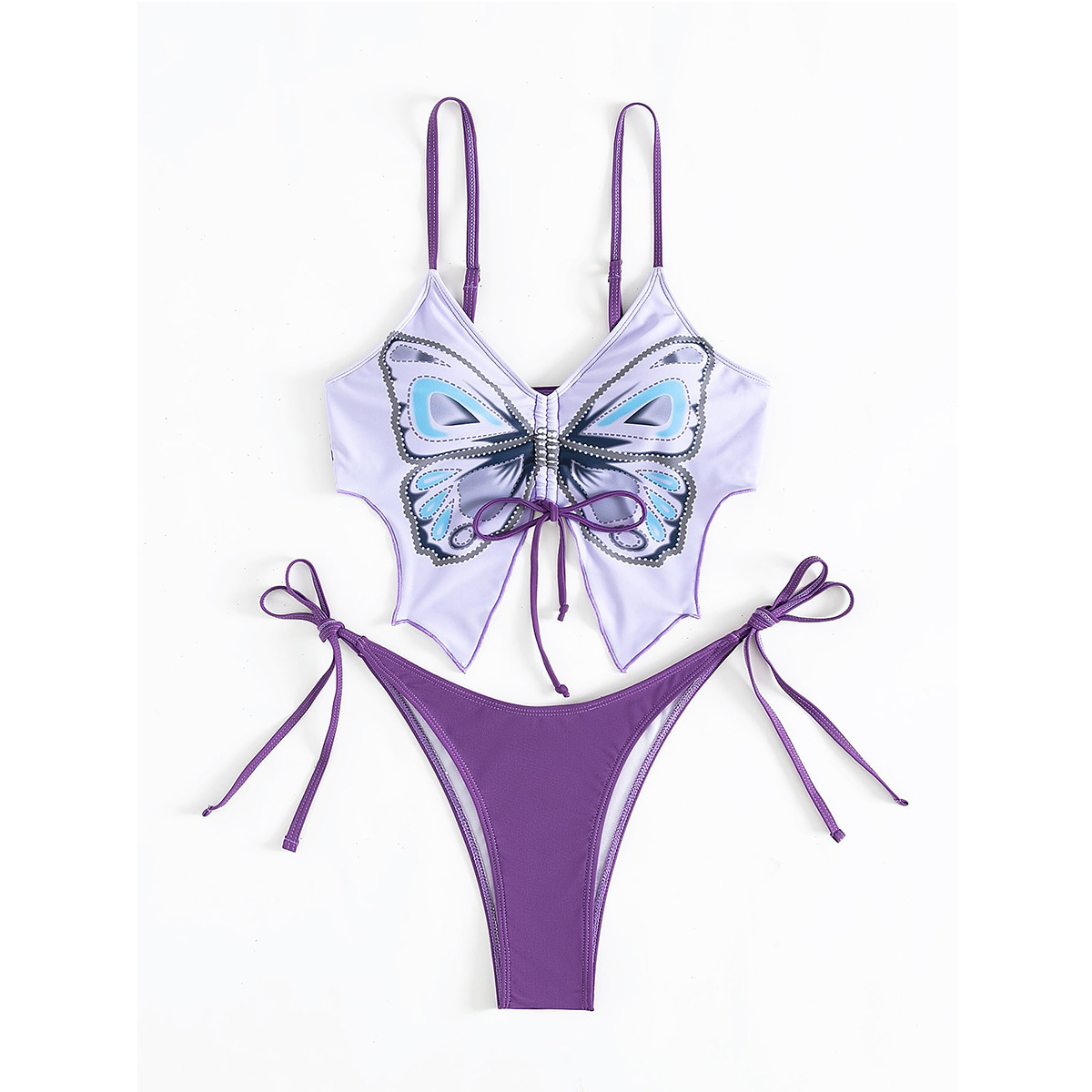 Bikini Swimsuit Female European And American Sexy Style Butterfly Swimsuit – Image 2