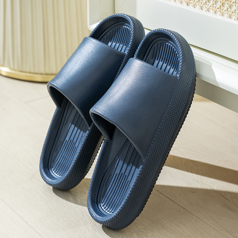 Women's Fashion Bathroom Anti-Slip Deodorant Thick Sole Slippers - Image 4