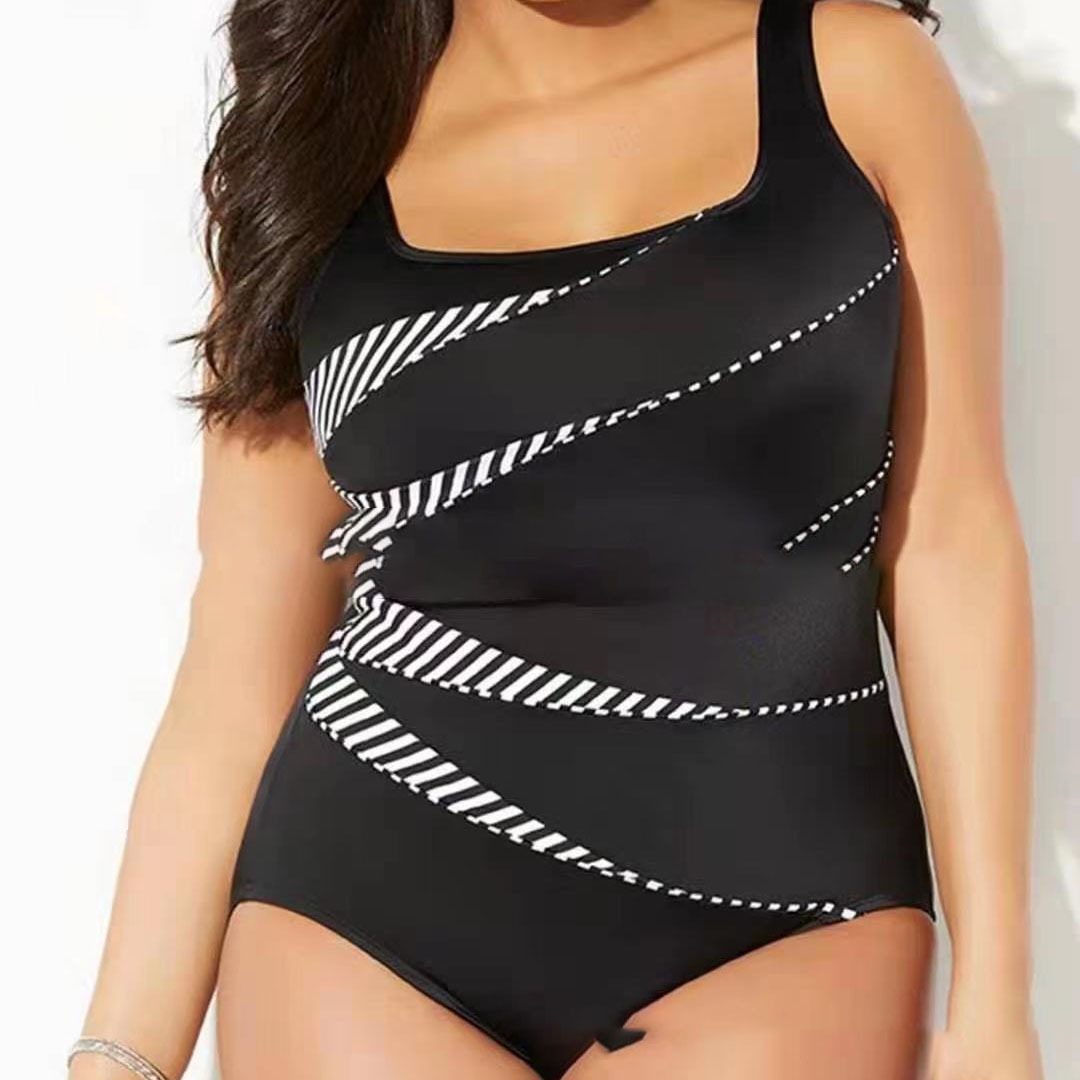 One-piece Swimsuit Amazon Positioning Print Sexy Bikini Swimsuit - Image 3