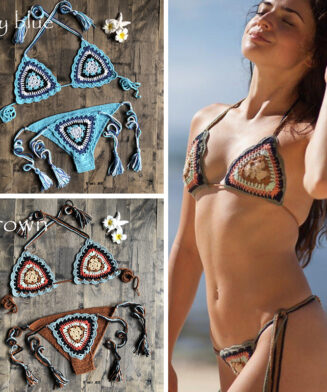 Maillot de bain sexy à lacets